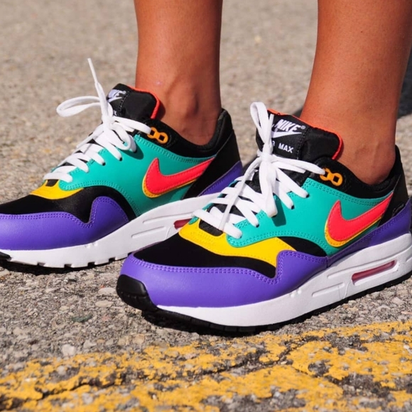 Nike Other - Nike AirMax 1 Windbreaker sneaker size 5Y